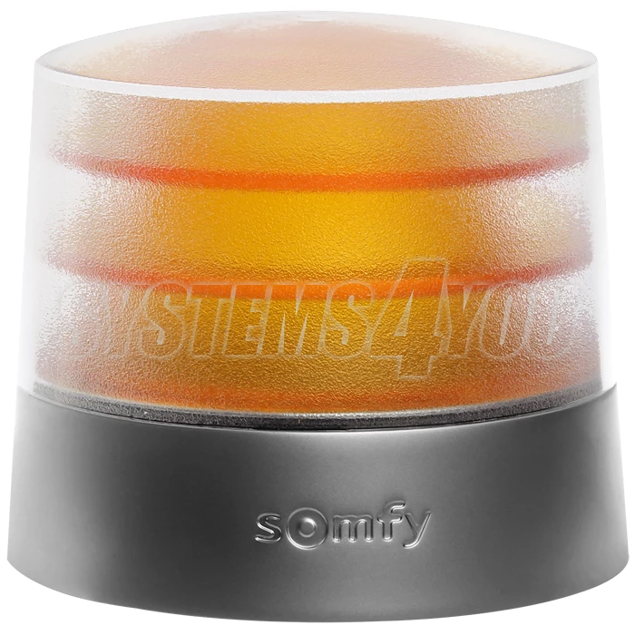 Luz de sinalização intermitente Somfy io 24V - com antena