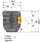 Foto de Motor Somfy RDO 60 CSI 80/12